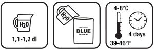 Paré Blue Instant Portion 400 instructions